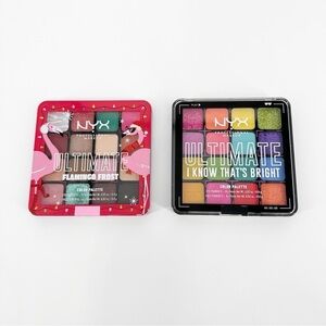 2  NYX Ultimate Eyeshadow Palettes - Bundle